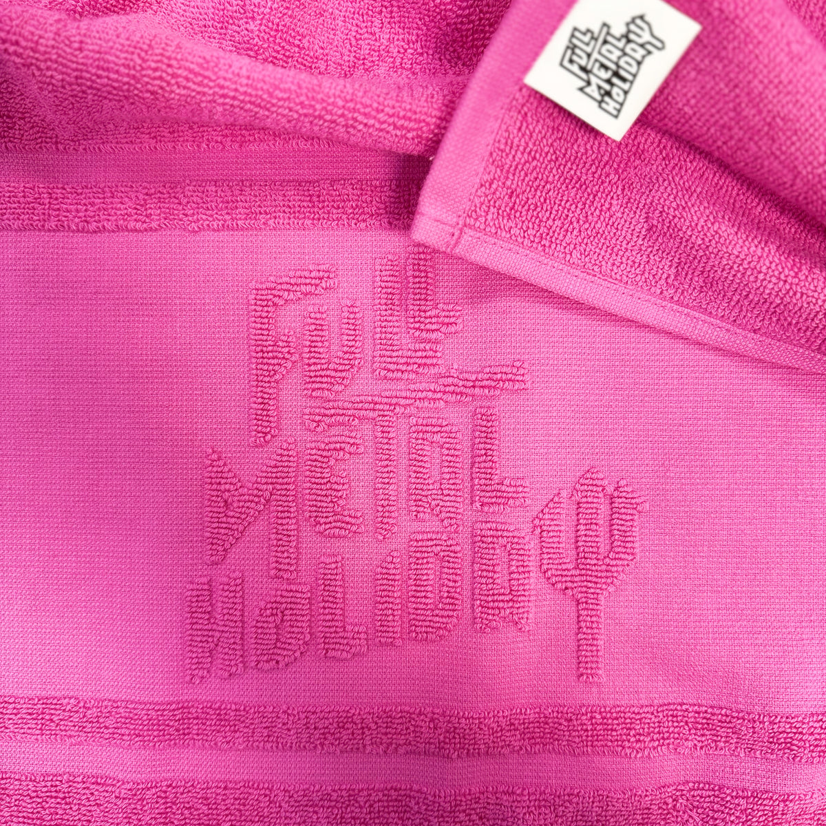 FMH - Badetuch - Pink