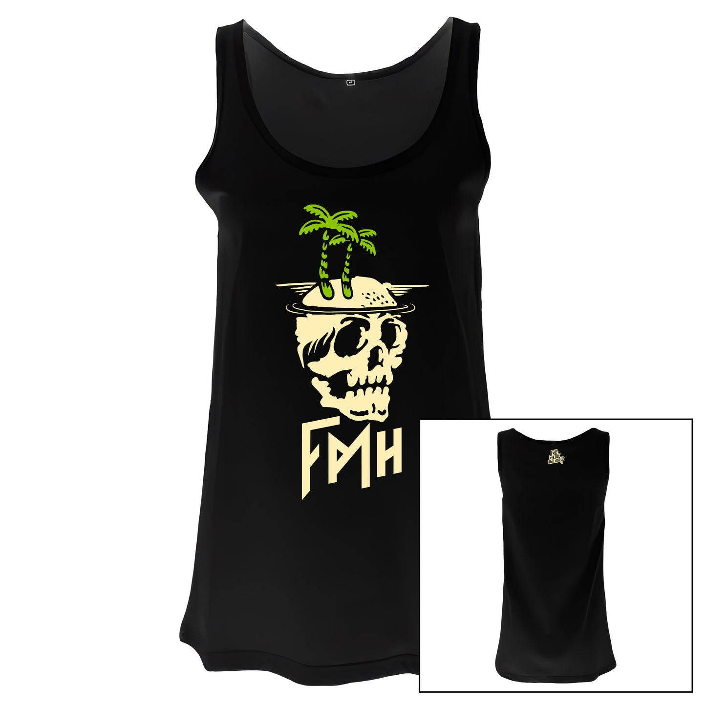 FMH - Girlie Tank Top - Skull Island