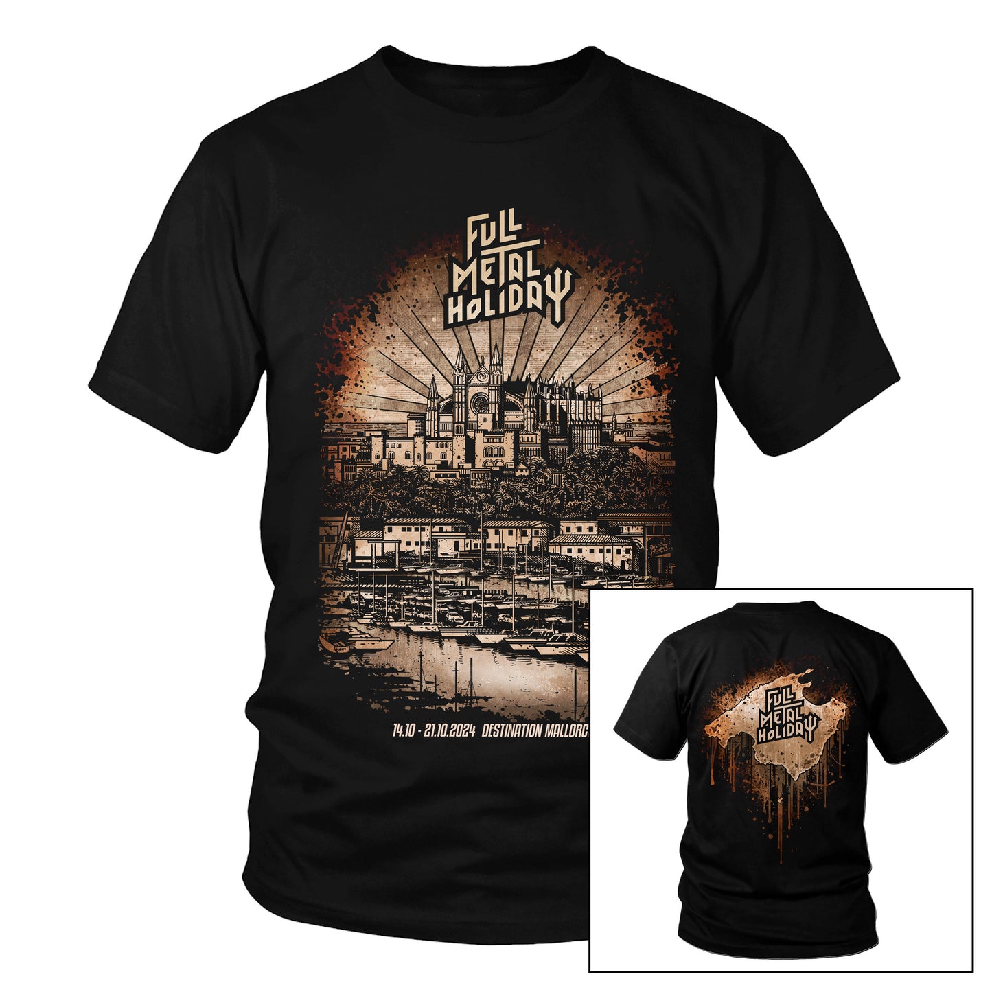 FMH - T-Shirt - Cathedral black