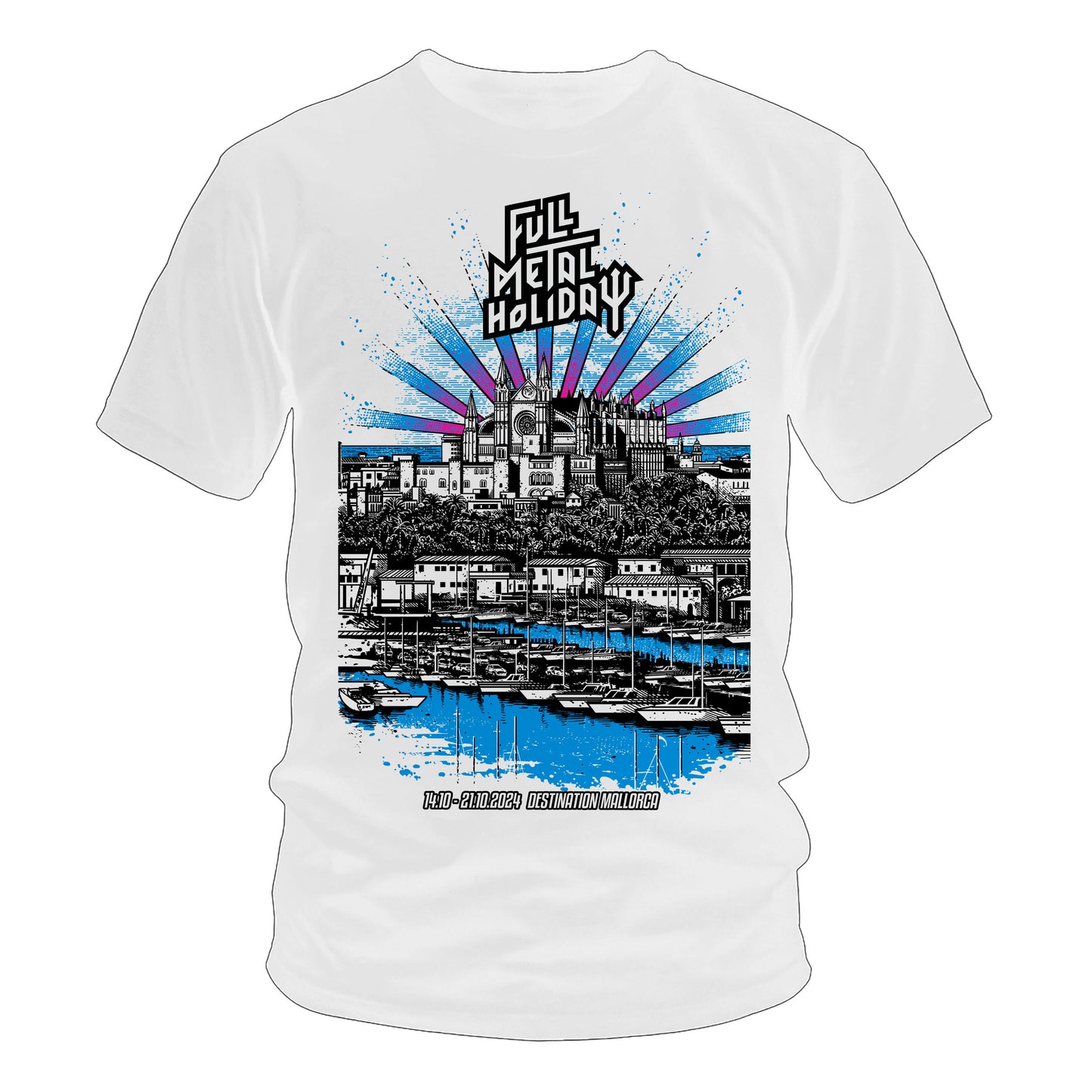 FMH - T-Shirt - Cathedral white