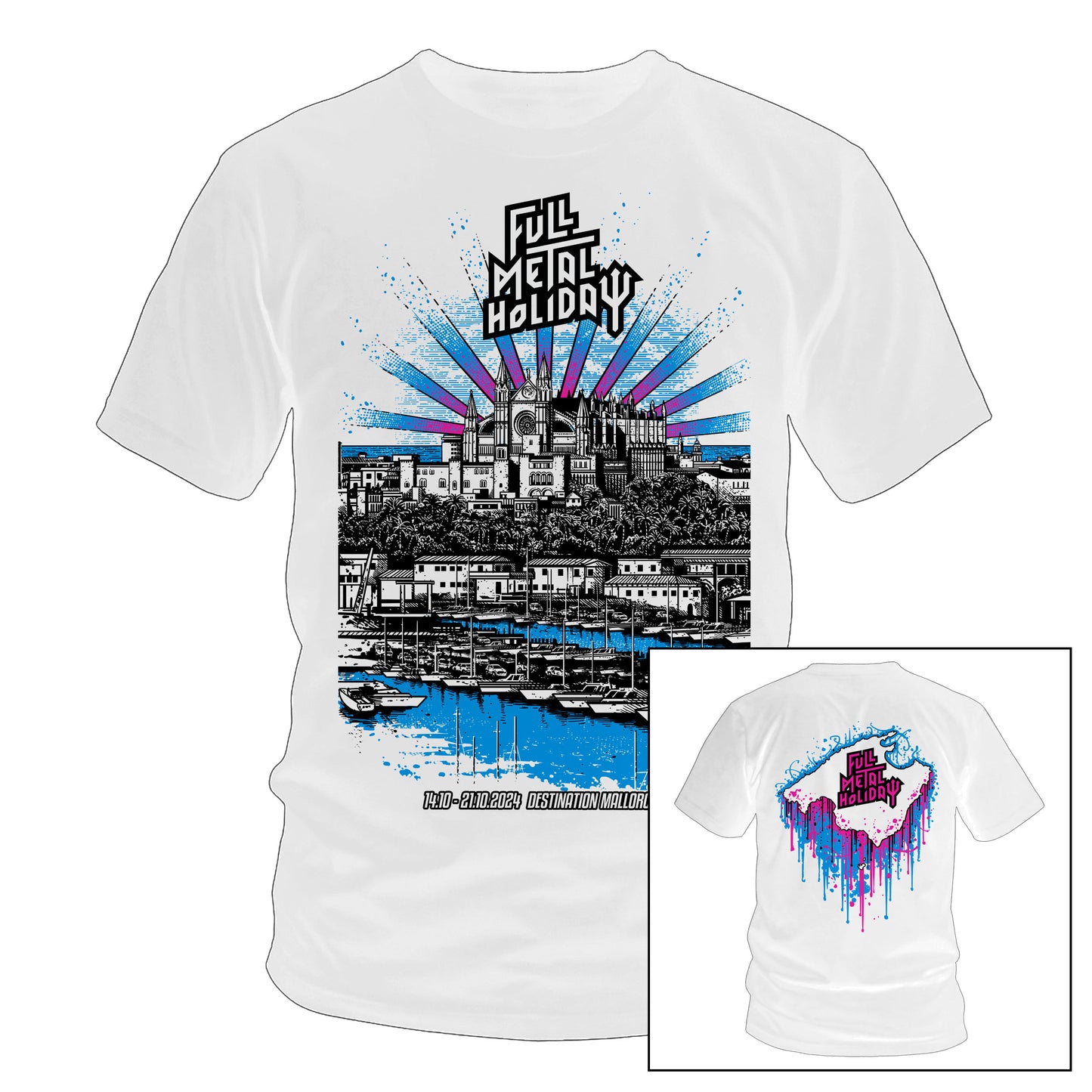 FMH - T-Shirt - Cathedral white