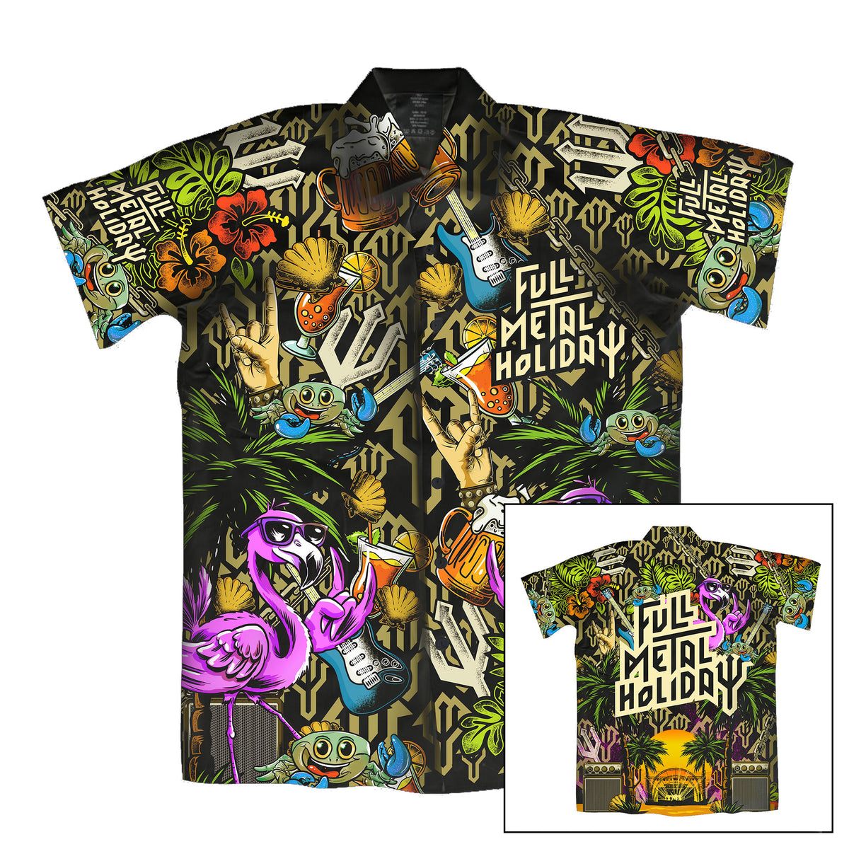 FMH - Hawaiihemd - Jungle