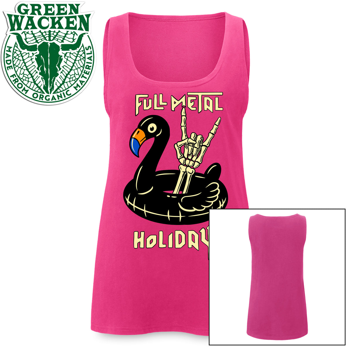 FMH - Girlie Tank Top - Flamingo