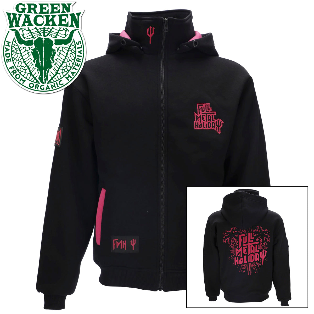 FMH - Hoodzip - Pink